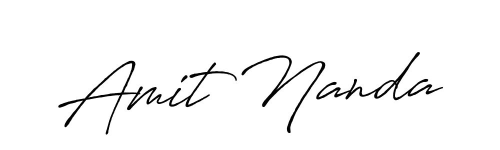 Here are the top 10 professional signature styles for the name Amit Nanda. These are the best autograph styles you can use for your name. Amit Nanda signature style 7 images and pictures png