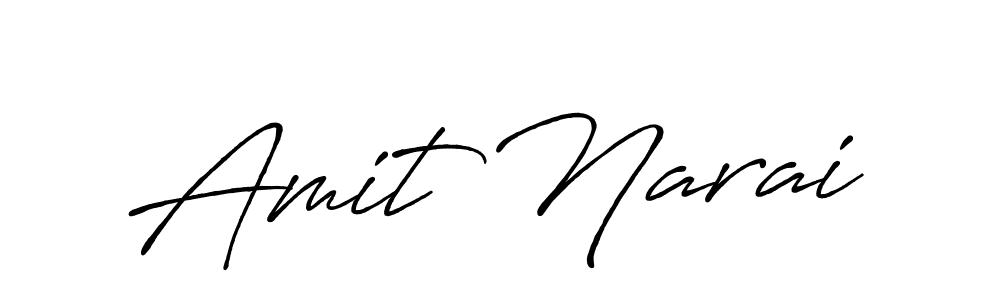 Similarly Antro_Vectra_Bolder is the best handwritten signature design. Signature creator online .You can use it as an online autograph creator for name Amit Narai. Amit Narai signature style 7 images and pictures png