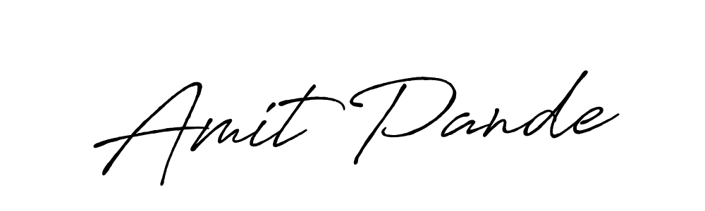 Similarly Antro_Vectra_Bolder is the best handwritten signature design. Signature creator online .You can use it as an online autograph creator for name Amit Pande. Amit Pande signature style 7 images and pictures png
