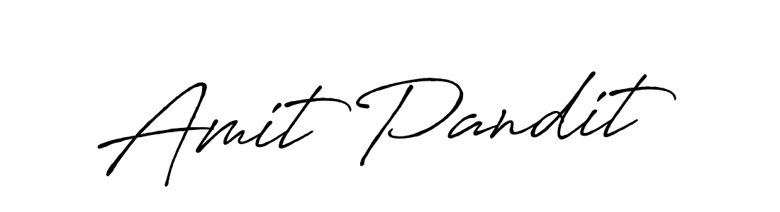 How to make Amit Pandit signature? Antro_Vectra_Bolder is a professional autograph style. Create handwritten signature for Amit Pandit name. Amit Pandit signature style 7 images and pictures png