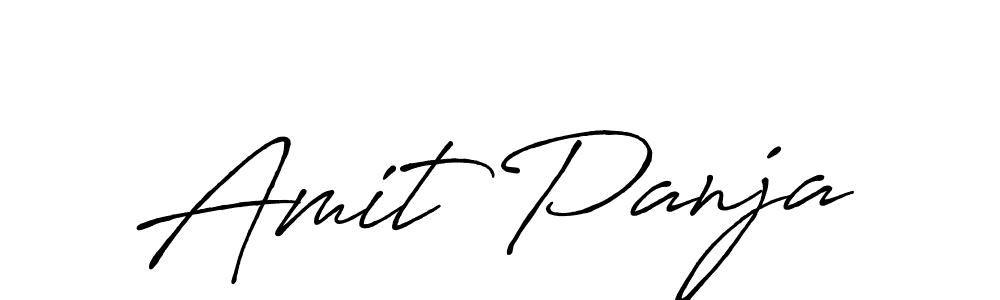 It looks lik you need a new signature style for name Amit Panja. Design unique handwritten (Antro_Vectra_Bolder) signature with our free signature maker in just a few clicks. Amit Panja signature style 7 images and pictures png