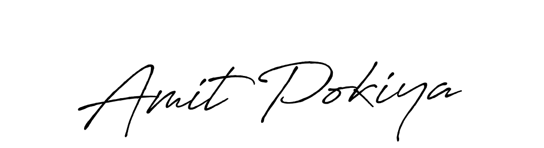Make a beautiful signature design for name Amit Pokiya. Use this online signature maker to create a handwritten signature for free. Amit Pokiya signature style 7 images and pictures png