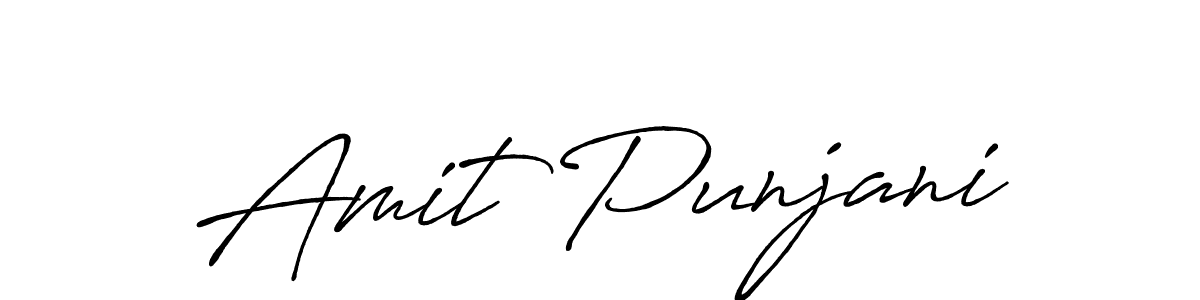 Also You can easily find your signature by using the search form. We will create Amit Punjani name handwritten signature images for you free of cost using Antro_Vectra_Bolder sign style. Amit Punjani signature style 7 images and pictures png