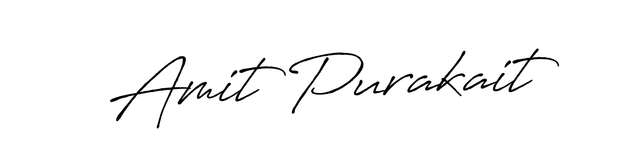 You should practise on your own different ways (Antro_Vectra_Bolder) to write your name (Amit Purakait) in signature. don't let someone else do it for you. Amit Purakait signature style 7 images and pictures png