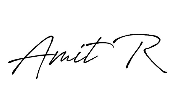 Also You can easily find your signature by using the search form. We will create Amit R name handwritten signature images for you free of cost using Antro_Vectra_Bolder sign style. Amit R signature style 7 images and pictures png