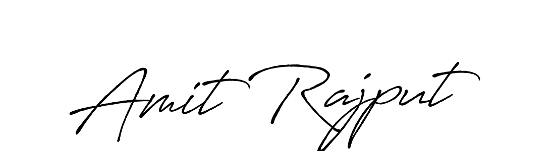 How to make Amit Rajput signature? Antro_Vectra_Bolder is a professional autograph style. Create handwritten signature for Amit Rajput name. Amit Rajput signature style 7 images and pictures png