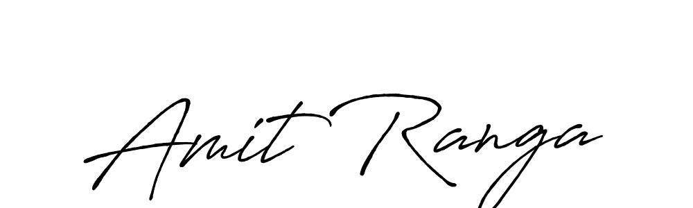 Design your own signature with our free online signature maker. With this signature software, you can create a handwritten (Antro_Vectra_Bolder) signature for name Amit Ranga. Amit Ranga signature style 7 images and pictures png