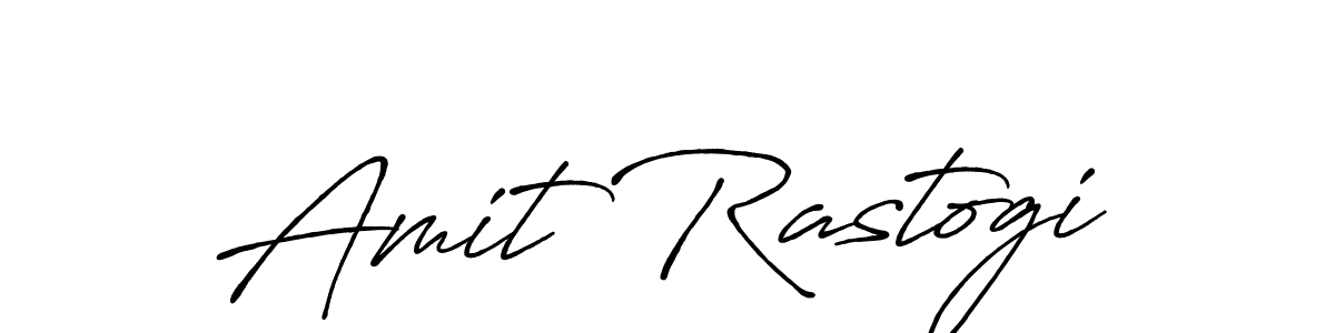 Use a signature maker to create a handwritten signature online. With this signature software, you can design (Antro_Vectra_Bolder) your own signature for name Amit Rastogi. Amit Rastogi signature style 7 images and pictures png