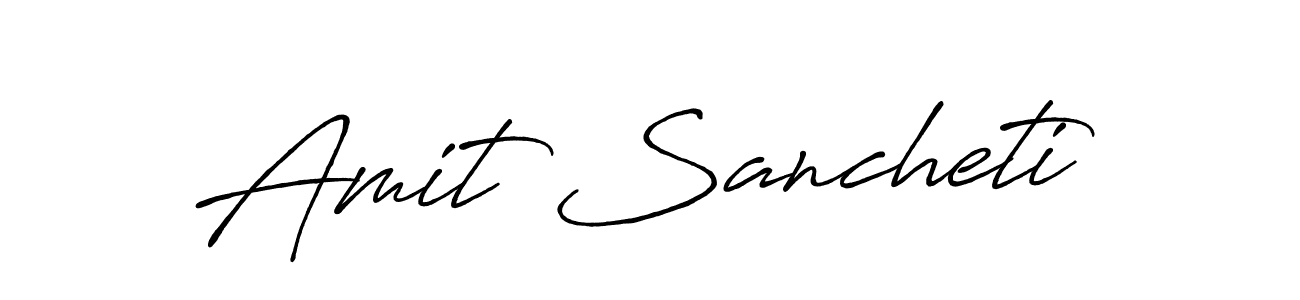 You can use this online signature creator to create a handwritten signature for the name Amit Sancheti. This is the best online autograph maker. Amit Sancheti signature style 7 images and pictures png