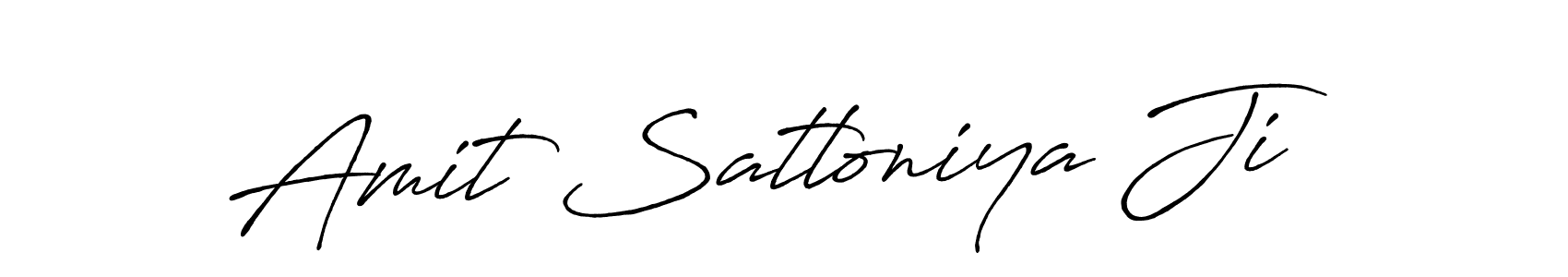 The best way (Antro_Vectra_Bolder) to make a short signature is to pick only two or three words in your name. The name Amit Satloniya Ji include a total of six letters. For converting this name. Amit Satloniya Ji signature style 7 images and pictures png