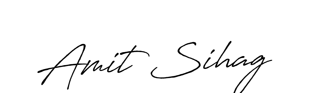 if you are searching for the best signature style for your name Amit Sihag. so please give up your signature search. here we have designed multiple signature styles  using Antro_Vectra_Bolder. Amit Sihag signature style 7 images and pictures png