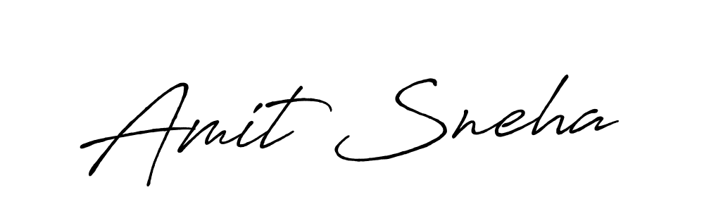 Also You can easily find your signature by using the search form. We will create Amit Sneha name handwritten signature images for you free of cost using Antro_Vectra_Bolder sign style. Amit Sneha signature style 7 images and pictures png