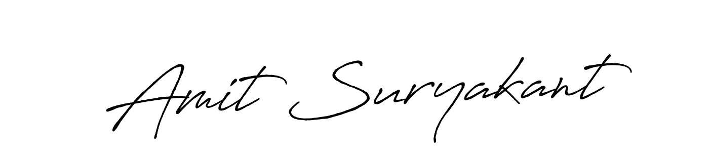 Antro_Vectra_Bolder is a professional signature style that is perfect for those who want to add a touch of class to their signature. It is also a great choice for those who want to make their signature more unique. Get Amit Suryakant name to fancy signature for free. Amit Suryakant signature style 7 images and pictures png