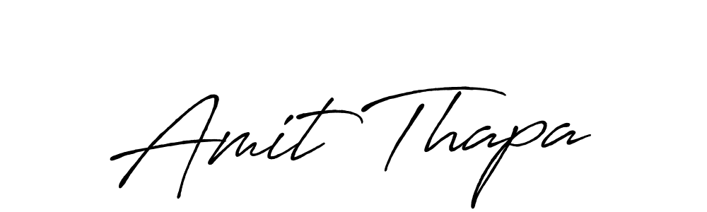 Make a beautiful signature design for name Amit Thapa. Use this online signature maker to create a handwritten signature for free. Amit Thapa signature style 7 images and pictures png