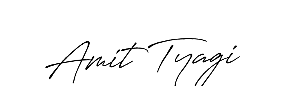 How to make Amit Tyagi signature? Antro_Vectra_Bolder is a professional autograph style. Create handwritten signature for Amit Tyagi name. Amit Tyagi signature style 7 images and pictures png