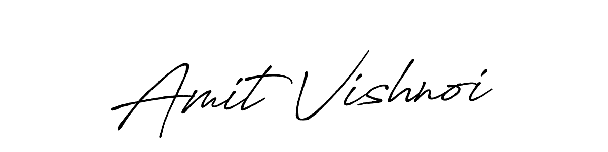 Also we have Amit Vishnoi name is the best signature style. Create professional handwritten signature collection using Antro_Vectra_Bolder autograph style. Amit Vishnoi signature style 7 images and pictures png