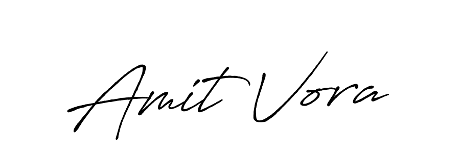 Also You can easily find your signature by using the search form. We will create Amit Vora name handwritten signature images for you free of cost using Antro_Vectra_Bolder sign style. Amit Vora signature style 7 images and pictures png