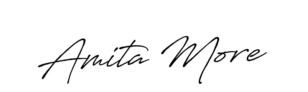 This is the best signature style for the Amita More name. Also you like these signature font (Antro_Vectra_Bolder). Mix name signature. Amita More signature style 7 images and pictures png