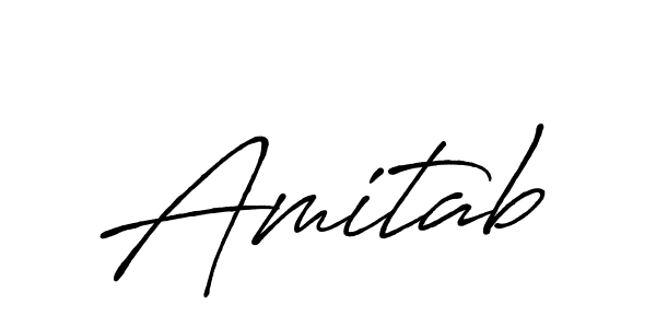 How to make Amitab name signature. Use Antro_Vectra_Bolder style for creating short signs online. This is the latest handwritten sign. Amitab signature style 7 images and pictures png