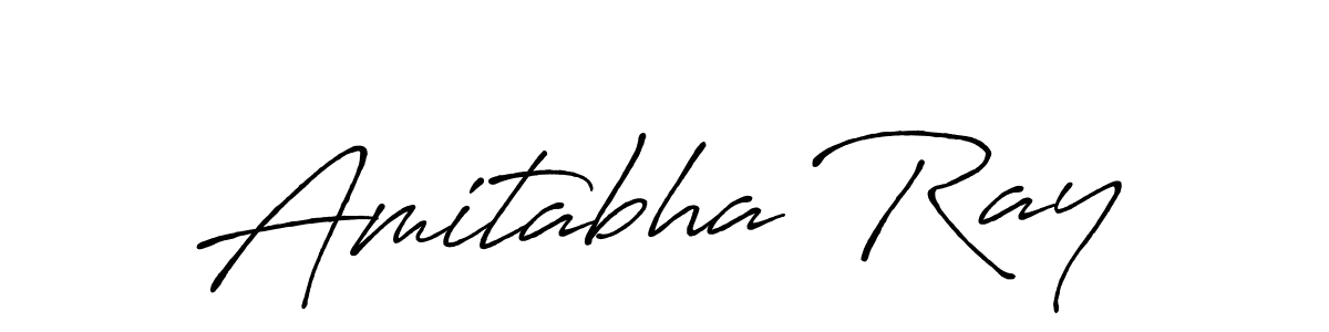 Make a beautiful signature design for name Amitabha Ray. With this signature (Antro_Vectra_Bolder) style, you can create a handwritten signature for free. Amitabha Ray signature style 7 images and pictures png