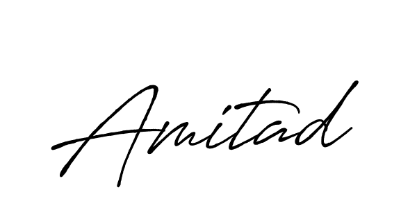 Also we have Amitad name is the best signature style. Create professional handwritten signature collection using Antro_Vectra_Bolder autograph style. Amitad signature style 7 images and pictures png