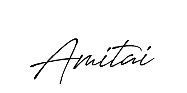 Create a beautiful signature design for name Amitai. With this signature (Antro_Vectra_Bolder) fonts, you can make a handwritten signature for free. Amitai signature style 7 images and pictures png