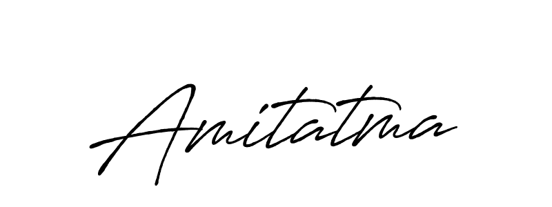 The best way (Antro_Vectra_Bolder) to make a short signature is to pick only two or three words in your name. The name Amitatma include a total of six letters. For converting this name. Amitatma signature style 7 images and pictures png