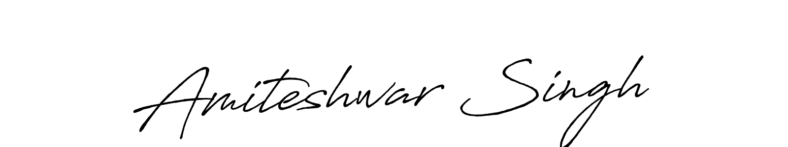 This is the best signature style for the Amiteshwar Singh name. Also you like these signature font (Antro_Vectra_Bolder). Mix name signature. Amiteshwar Singh signature style 7 images and pictures png