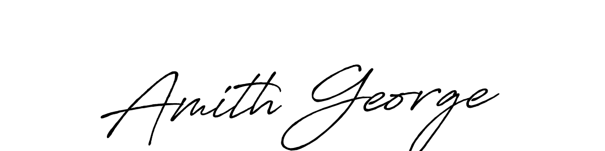 Similarly Antro_Vectra_Bolder is the best handwritten signature design. Signature creator online .You can use it as an online autograph creator for name Amith George. Amith George signature style 7 images and pictures png