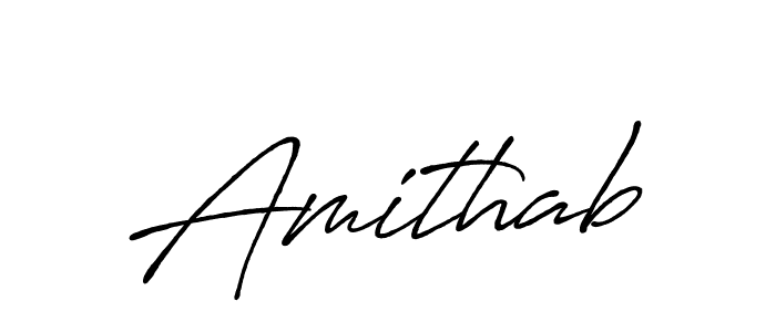 How to make Amithab signature? Antro_Vectra_Bolder is a professional autograph style. Create handwritten signature for Amithab name. Amithab signature style 7 images and pictures png