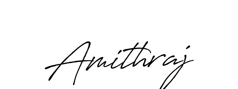 Design your own signature with our free online signature maker. With this signature software, you can create a handwritten (Antro_Vectra_Bolder) signature for name Amithraj. Amithraj signature style 7 images and pictures png