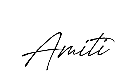 Make a beautiful signature design for name Amiti. With this signature (Antro_Vectra_Bolder) style, you can create a handwritten signature for free. Amiti signature style 7 images and pictures png