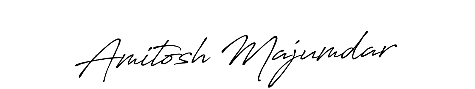 Use a signature maker to create a handwritten signature online. With this signature software, you can design (Antro_Vectra_Bolder) your own signature for name Amitosh Majumdar. Amitosh Majumdar signature style 7 images and pictures png