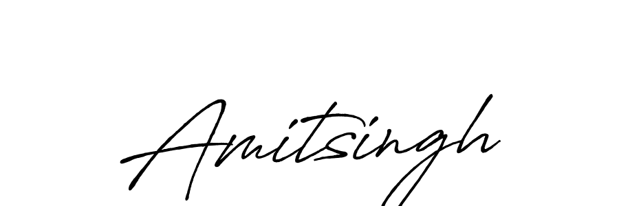 Amitsingh stylish signature style. Best Handwritten Sign (Antro_Vectra_Bolder) for my name. Handwritten Signature Collection Ideas for my name Amitsingh. Amitsingh signature style 7 images and pictures png