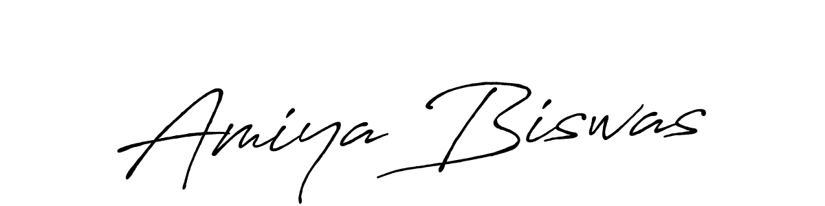 How to make Amiya Biswas name signature. Use Antro_Vectra_Bolder style for creating short signs online. This is the latest handwritten sign. Amiya Biswas signature style 7 images and pictures png