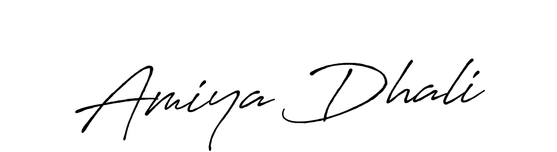 Make a beautiful signature design for name Amiya Dhali. Use this online signature maker to create a handwritten signature for free. Amiya Dhali signature style 7 images and pictures png