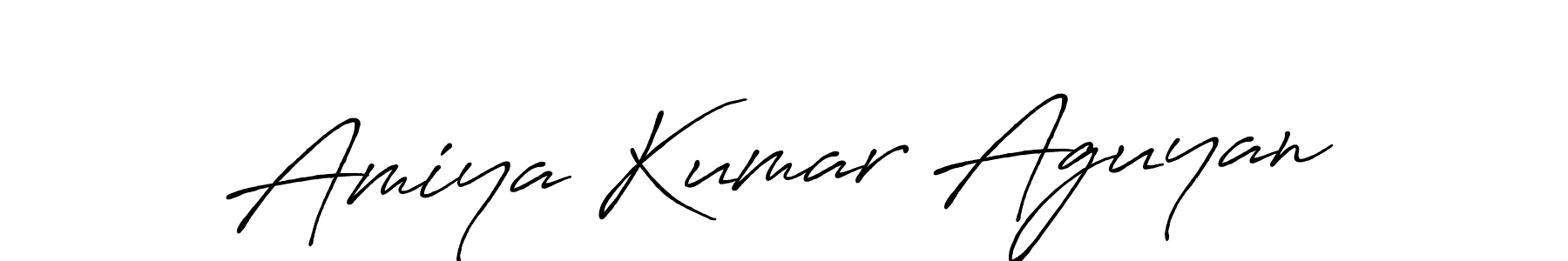 Design your own signature with our free online signature maker. With this signature software, you can create a handwritten (Antro_Vectra_Bolder) signature for name Amiya Kumar Aguyan. Amiya Kumar Aguyan signature style 7 images and pictures png