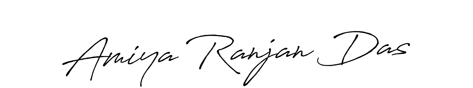 Create a beautiful signature design for name Amiya Ranjan Das. With this signature (Antro_Vectra_Bolder) fonts, you can make a handwritten signature for free. Amiya Ranjan Das signature style 7 images and pictures png