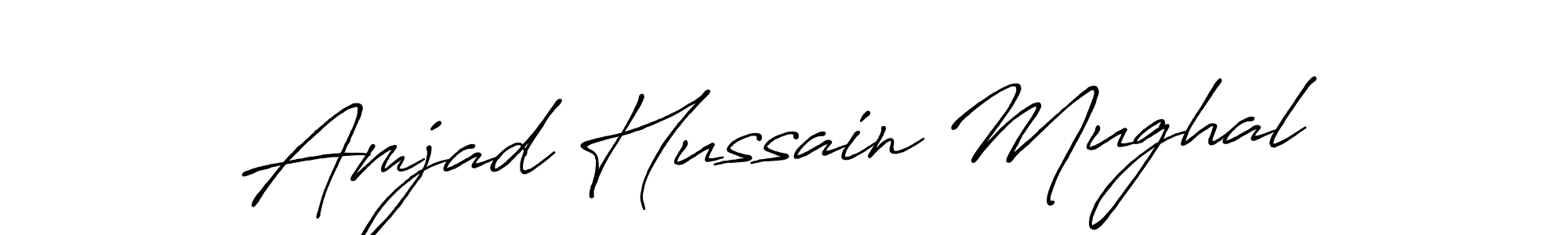 Also You can easily find your signature by using the search form. We will create Amjad Hussain Mughal name handwritten signature images for you free of cost using Antro_Vectra_Bolder sign style. Amjad Hussain Mughal signature style 7 images and pictures png