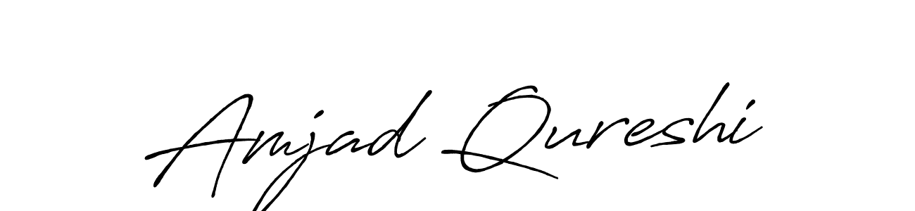 Here are the top 10 professional signature styles for the name Amjad Qureshi. These are the best autograph styles you can use for your name. Amjad Qureshi signature style 7 images and pictures png