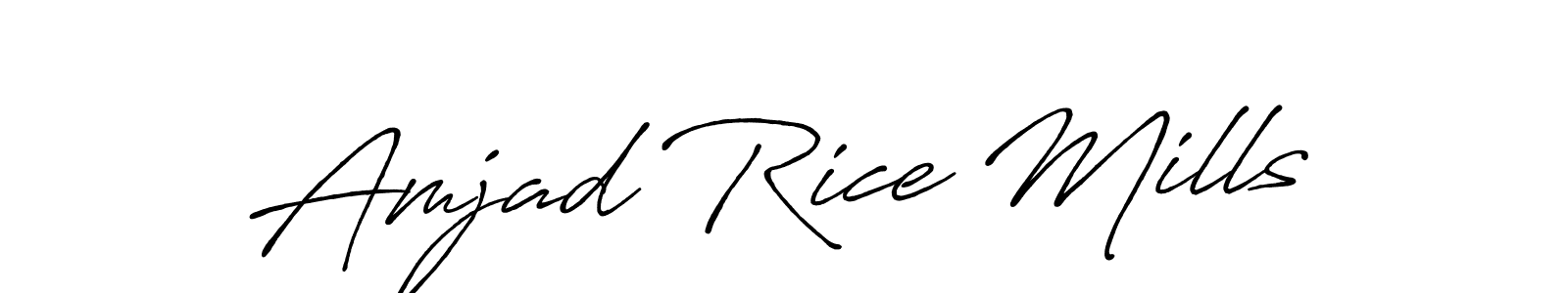 You can use this online signature creator to create a handwritten signature for the name Amjad Rice Mills. This is the best online autograph maker. Amjad Rice Mills signature style 7 images and pictures png