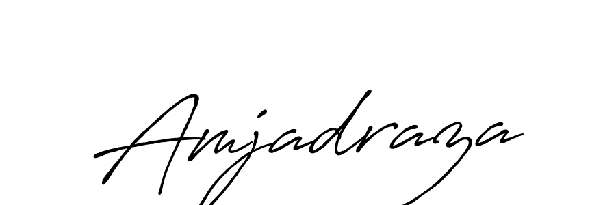 You should practise on your own different ways (Antro_Vectra_Bolder) to write your name (Amjadraza) in signature. don't let someone else do it for you. Amjadraza signature style 7 images and pictures png