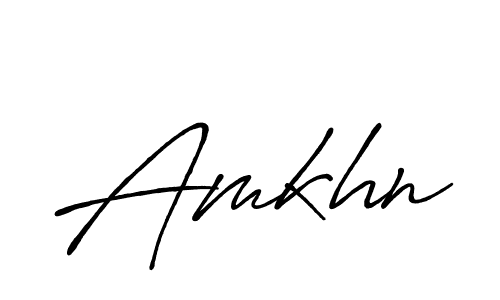 You can use this online signature creator to create a handwritten signature for the name Amkhn. This is the best online autograph maker. Amkhn signature style 7 images and pictures png