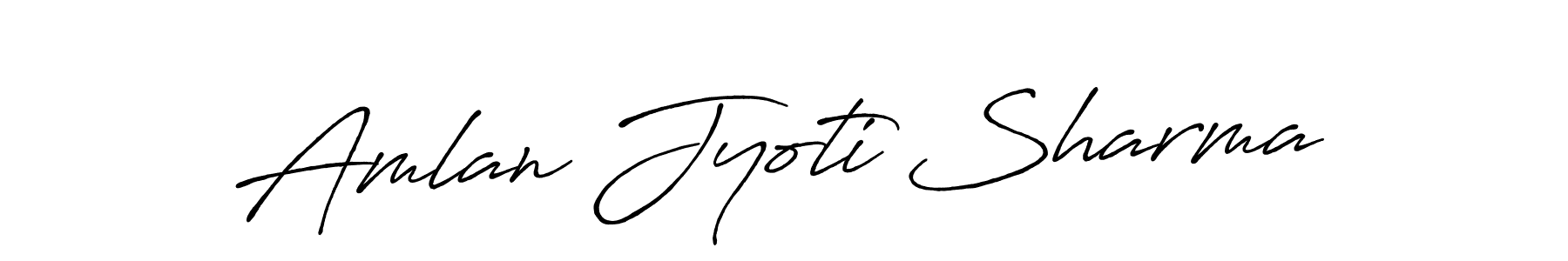 Also You can easily find your signature by using the search form. We will create Amlan Jyoti Sharma name handwritten signature images for you free of cost using Antro_Vectra_Bolder sign style. Amlan Jyoti Sharma signature style 7 images and pictures png