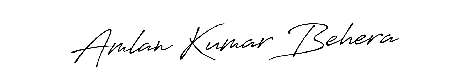 Make a beautiful signature design for name Amlan Kumar Behera. Use this online signature maker to create a handwritten signature for free. Amlan Kumar Behera signature style 7 images and pictures png