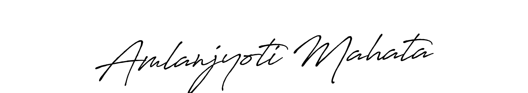 You can use this online signature creator to create a handwritten signature for the name Amlanjyoti Mahata. This is the best online autograph maker. Amlanjyoti Mahata signature style 7 images and pictures png