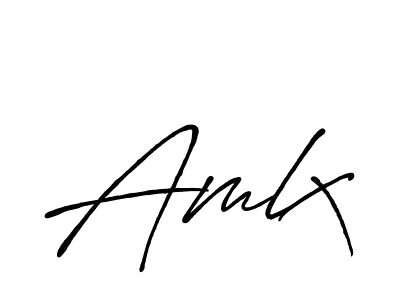 See photos of Amlx official signature by Spectra . Check more albums & portfolios. Read reviews & check more about Antro_Vectra_Bolder font. Amlx signature style 7 images and pictures png