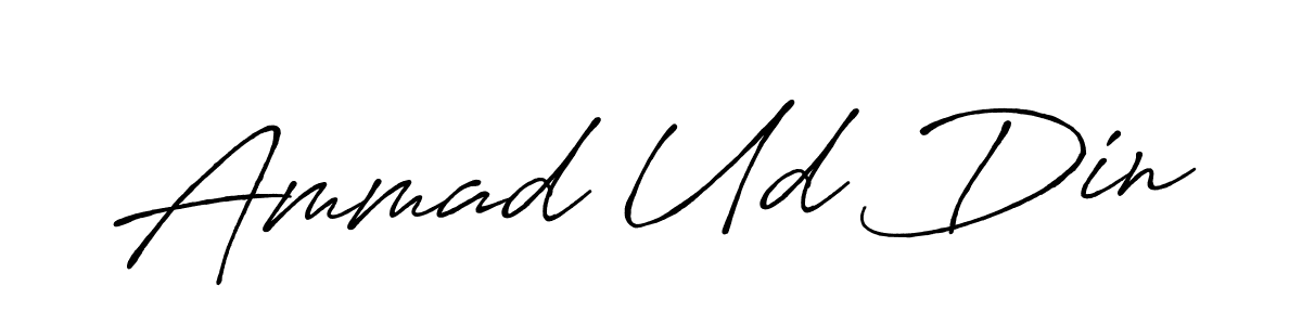 Make a short Ammad Ud Din signature style. Manage your documents anywhere anytime using Antro_Vectra_Bolder. Create and add eSignatures, submit forms, share and send files easily. Ammad Ud Din signature style 7 images and pictures png