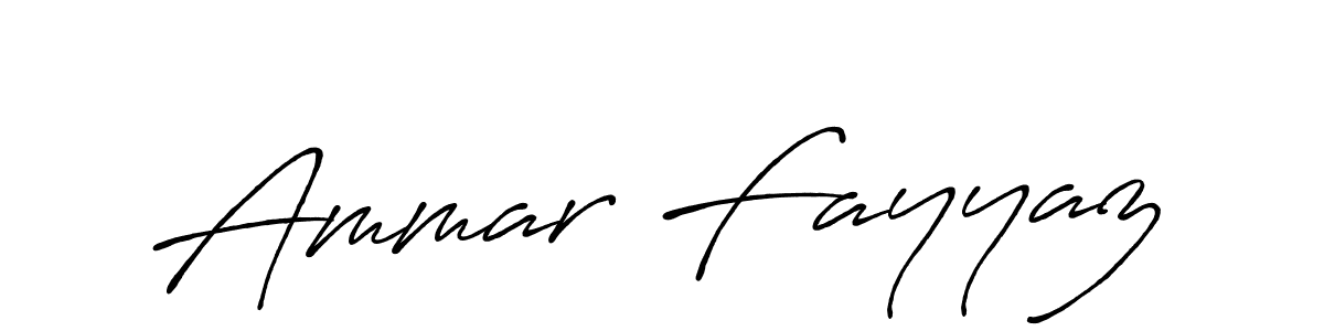 You should practise on your own different ways (Antro_Vectra_Bolder) to write your name (Ammar Fayyaz) in signature. don't let someone else do it for you. Ammar Fayyaz signature style 7 images and pictures png