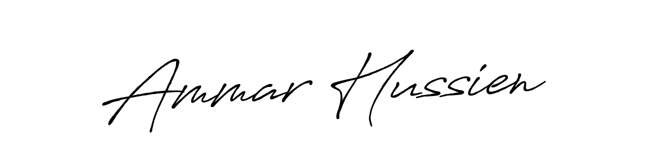 You can use this online signature creator to create a handwritten signature for the name Ammar Hussien. This is the best online autograph maker. Ammar Hussien signature style 7 images and pictures png